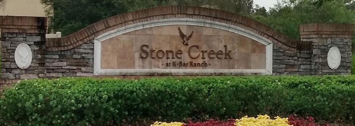 Stone Creek Sign
